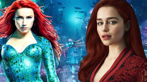 Emila Clarke Replacing Amber Heard In Aquaman 2 Youtube