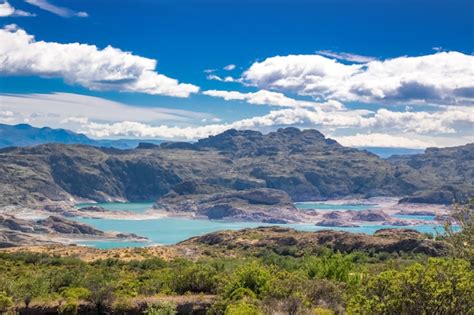 Premium Photo Bertran Lake And Mountains Beautiful Landscape Chile