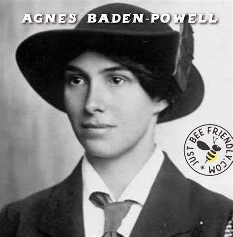 Famous Beekeeper 🐝 Agnes Baden Powell 1858 1945 The Younger Sister