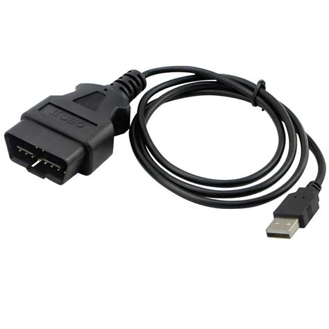 Obd2 Usb Extension Cable 16 Pin Usb To Obd Obd Ii Obd2 Cable Adapter