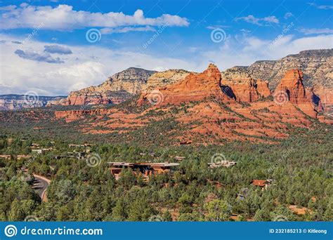 Sunny Landscape Of Sedona Stock Image Image Of Arizona 232185213