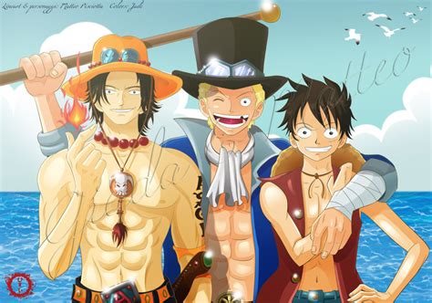 Luffy Ace And Sabo One Piece Foto 35824134 Fanpop