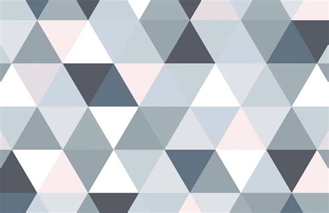 Geometric Triangle Pattern Wallpaper Murals Wallpaper