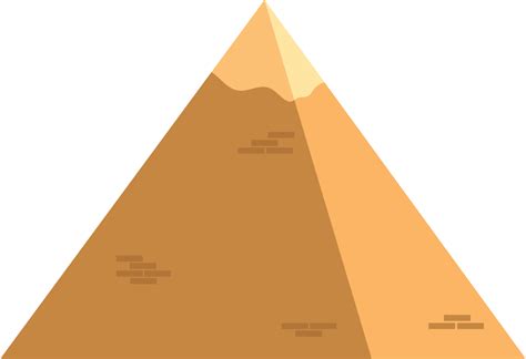 Pyramid Clipart Illustration Pyramid Shaped Objects Clipart Hd Png