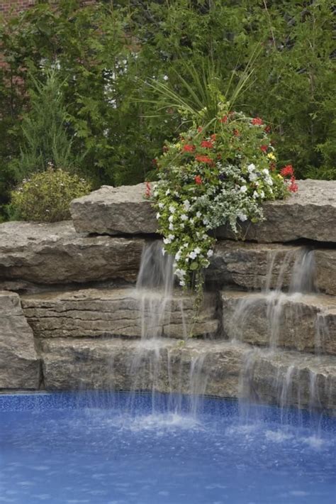 80 Fabulous Swimming Pools With Waterfalls Pictures Pool Water