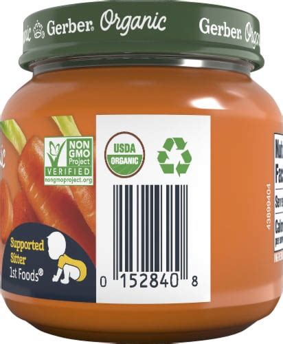 More than 90 percent of parents with children 3 and under turn to these foods at least occasionally, a new consumer reports national survey of. King Soopers - Gerber Organic 1st Foods Carrot Stage 1 ...