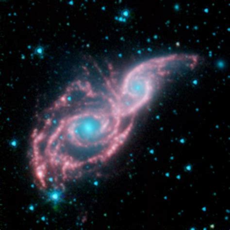Nasa Galaxies Don Mask Of Stars In New Spitzer Image