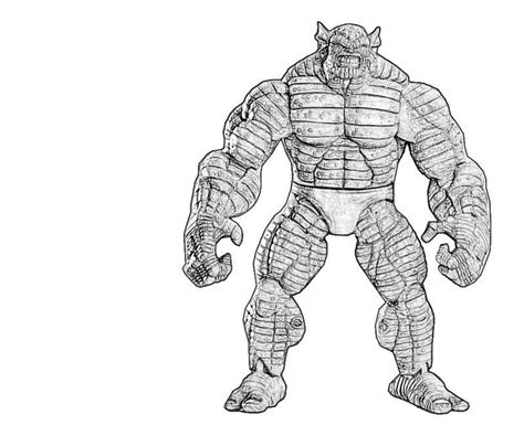 Hulk Vs Abomination Coloring Pages