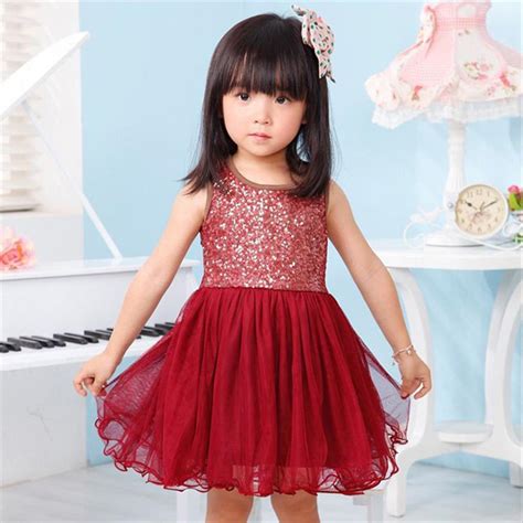 Buy Kids Dresses 2018 Summer Style A Line Girls Dress