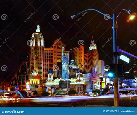 Nightlife Las Vegas City Entertainment City Editorial Photography