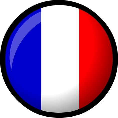 The national flag of france is a tricolor flag with vertical bands of blue, white, and red. France flag - Club Penguin Wiki - The free, editable ...