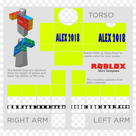 Roblox Template Sticker By Alex2018 Roblox Shirt Template 2019 Hd