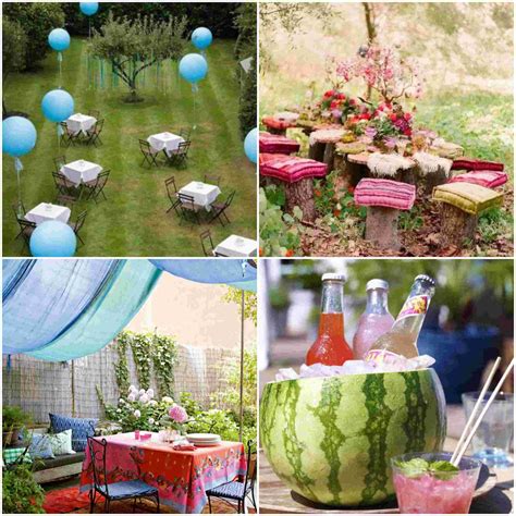 Cool Garden Party Decoration Ideas Diy Fun World