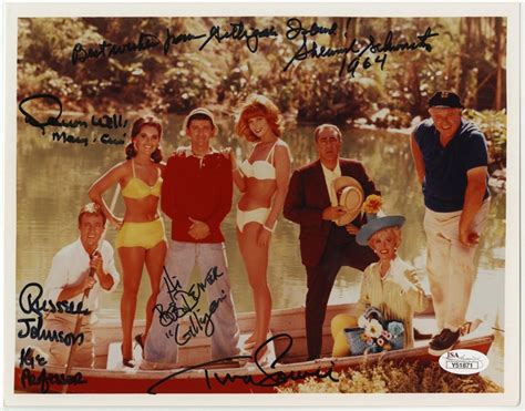 Lot Detail Gilligans Island Cast Signed 8x10 Photograph With Five