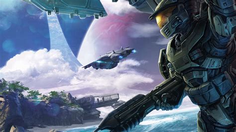 1920x1080 Halo Conflict Artwork 5k Laptop Full Hd 1080p Hd 4k