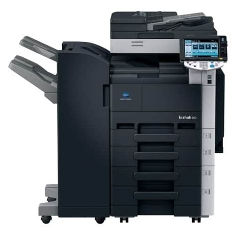 While there are faster models in its lineup, the 283 is a good balance of performance and price, and will appeal to users in small or medium offices particularly. Konica Minolta bizhub 283| by Robocopy , Ασπρόμαυρο Φωτοτυπικό