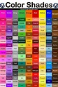 Color Names: All Color Shades Names - GrammarVocab