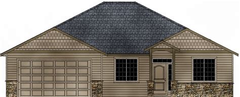 1 Story 1802 Sq Ft 3 Bedroom 2 Bathroom 2 Car Garage Ranch Style Home