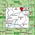 8020 MESSKIRCH, Topographische Karte, TK25