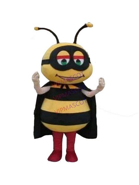 Glass Bee Mascot Costume Animal Cartoon Costume Adult Children Party