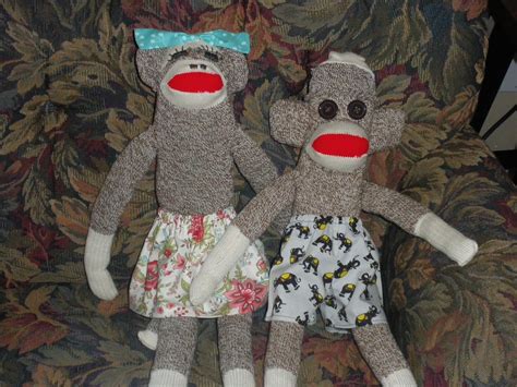 Sock Monkeys I Made For Grandkids Sock Monkey Holiday Decor Decor