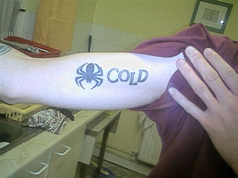 Cold Tattoo By M3rcutio On Deviantart