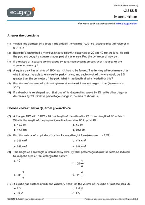 Maths Practice Papers For Class 8 Icse Icse Question Rational Numbers Worksheet Grade 8 Pdf In