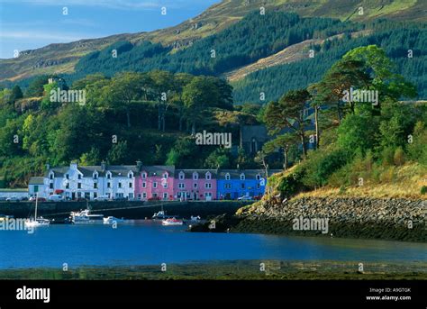 Portree Harbour Isle Of Skye Scotland Stock Photo Alamy