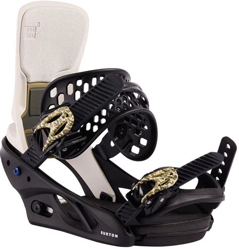 Burton Lexa X Reflex Womens Snowboard Bindings S Blackstout White