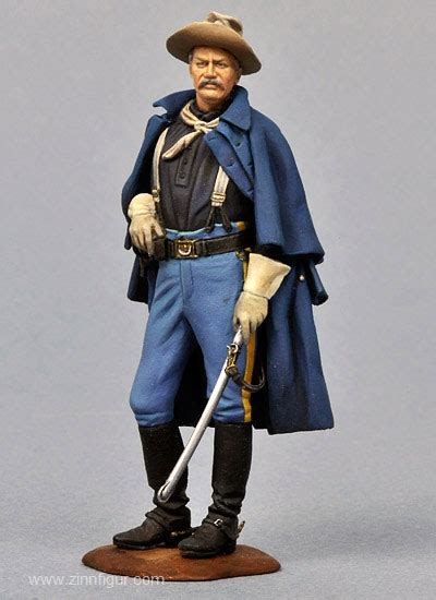 Berliner Zinnfiguren Us Cavalry Officer 1876 Purchase Online
