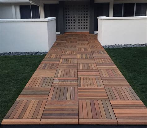 How to make deck tiles. Deck Tiles - FSC Certified Exotic Hardwood Deck Tiles