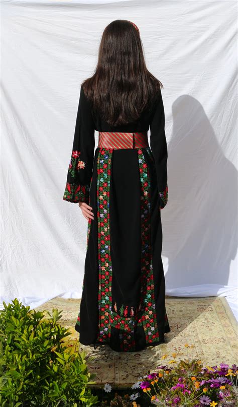 Aya Hand Embroidered Traditional Palestinian Dress Deerah