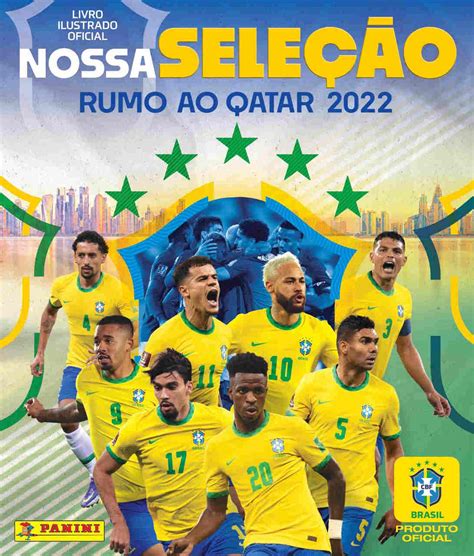 panini lança álbum de figurinhas da seleção brasileira