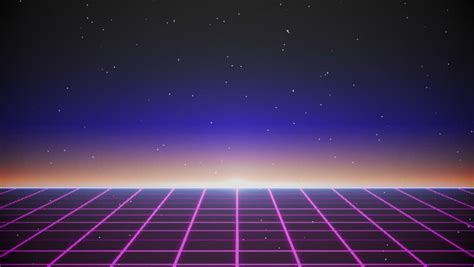 80s Retro Futurism Background Stock Footage Video 28467886 Shutterstock