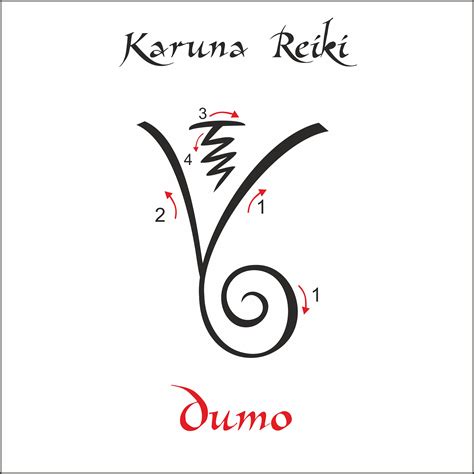 Karuna Reiki Guérison énergétique Médecine Douce Symbole Dumo