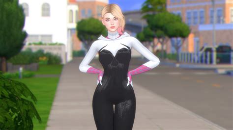 Spider Gwen The Sims 4 Sim Models The Sims 4