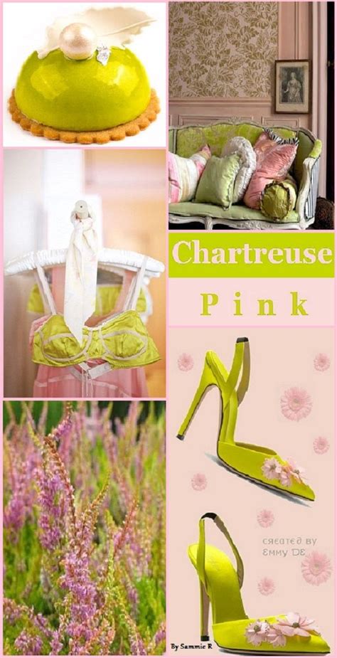 Chartreuse And Pink By Sammie R Color Palette Pink Color Schemes