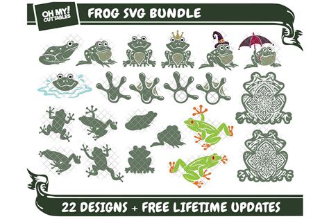 Frog Svg Cutting File Layered Svg Cut File Vrogue