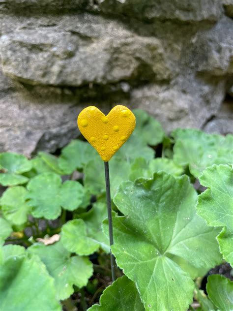 Valentines Day Decor Heart Garden Stakesheart Plant Art Valentines Day