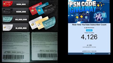Each denomination is called after a different type of shark, hence the name shark cards. PSN CODES FREE&SHARK CARDS 2017 - YouTube