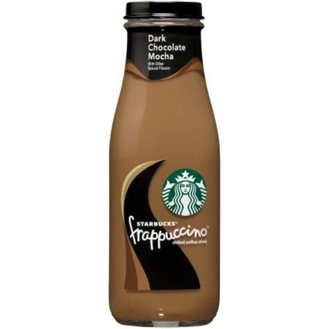 Starbucks Dark Chocolate Mocha Frappuccino Chilled Coffee Drink