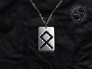 Odal Rune Pendant Viking Symbol Stainless Steel Jewelry Othala | Etsy