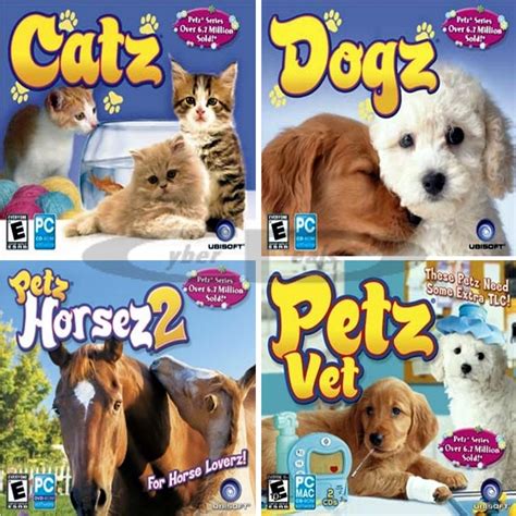 Ubisoft Petz Series Pet Care Sim Games Cyber Deals On Ebay