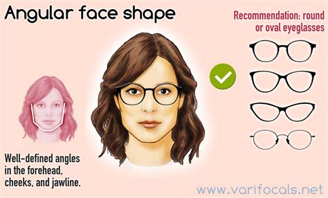 Glasses Frames For An Angular Face Shape Female