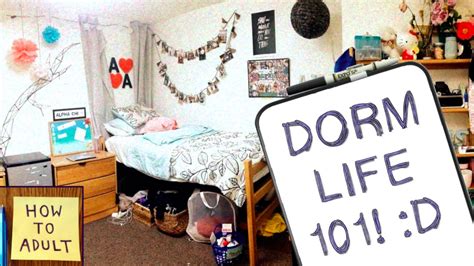 Dorm Life Essentials What To Pack For College Dorms Youtube