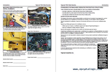 Tigercat G Feller Buncher Operations Service Manual