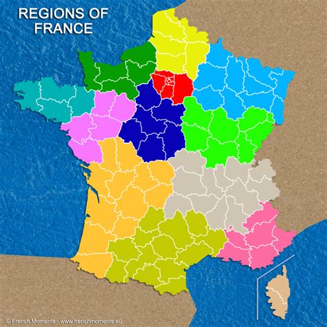 Regions Of France French Moments