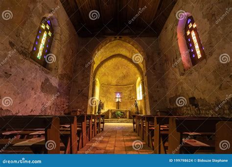 Old Roman Church Interior Stock Photo Image Of Lugo 199798624
