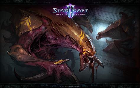Hydralisk Starcraft Ii Heart Of The Swarm Mystery Wallpaper