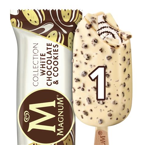 Magnum Ice Cream White Chocolate And Cookies 90 Ml Ice Cream Cones